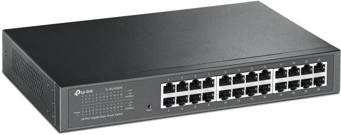 TP-Link TL-SG1024DE Smart Switch Gigabit de 24 Puertos RJ-45 10/100/1000 TP-Link TL-SG1024DE Smart Switch Gigabit de 24 Puertos RJ-45 10/100/1000